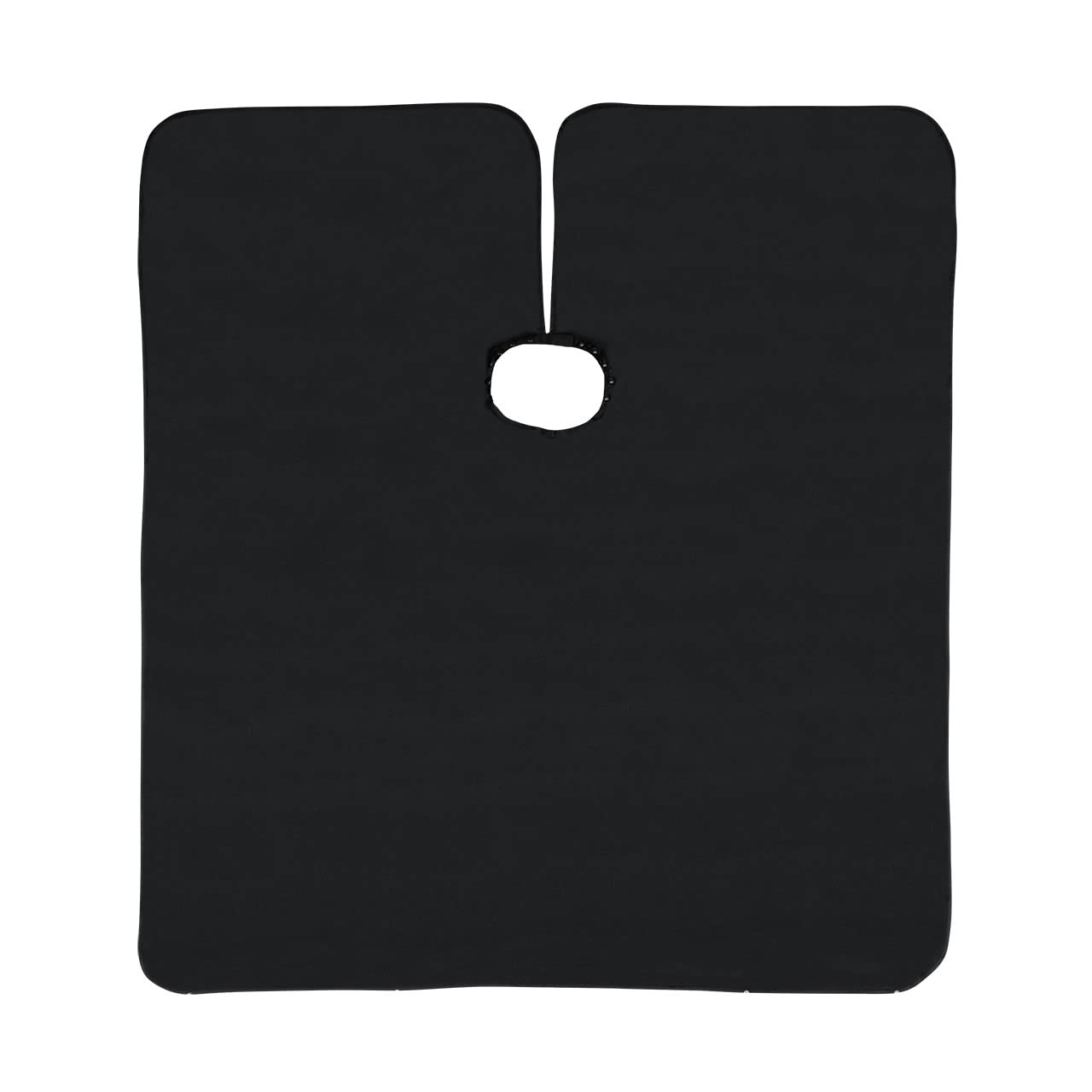 Cricket Static Free Haircutting Cape for Professional Stylist Salon Barbershop Hairdresser Anti-Static Cape for Haircuts, Adjustable Snap Neck Closure, Black
