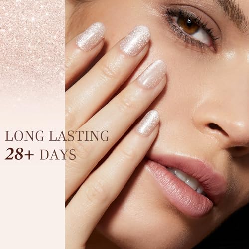 AZUREBEAUTY Dip Powder Nail Kit Starter, All Season Nude Skin Glitter 4 Colors Dipping Powder Liquid Set Recycling Tray with Base & Top Coat Activator for French Nail Art Manicure Salon DIY at Home.