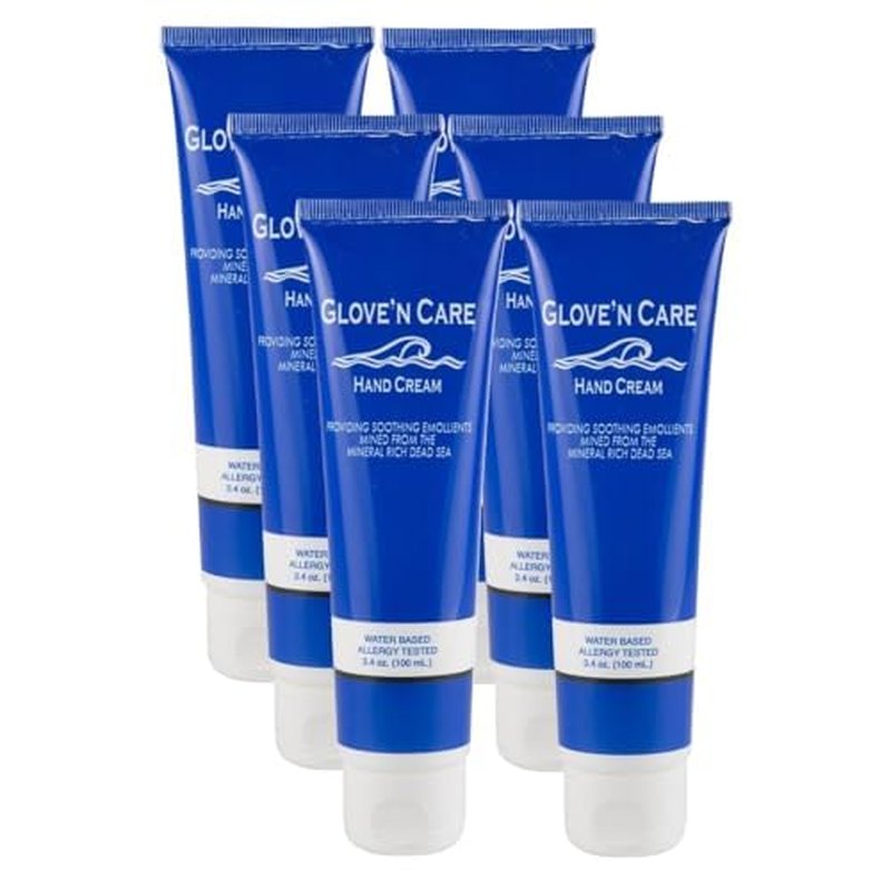 Glove'n Care 1200-00 Hand Cream, Case, 6 Tubes, 6 Tubes, 3.4 oz
