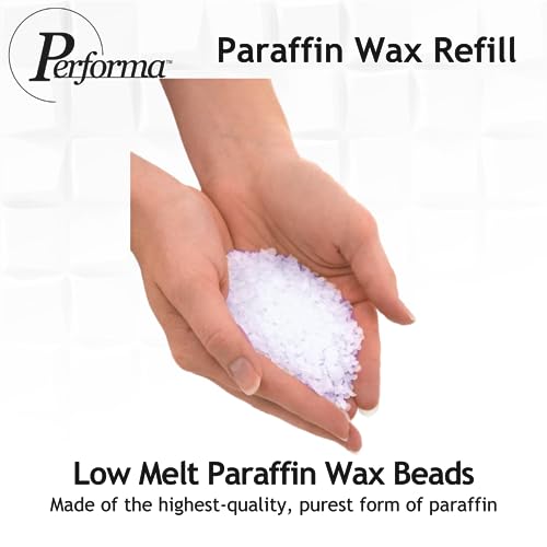 Performa Paraffin Wax Refill, 1 Pound Lavender Scented Beads, Case of 6, Paraffin Bath Wax, Medical Grade Paraffin Wax for Paraffin Bath, Wax Refill for Wax Bath, Good for Hands & Feet