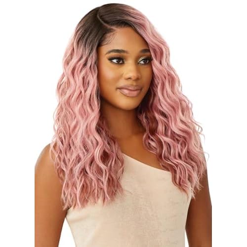 Outre Lace Front Wig - Melted Hairline - Caress (DR2/FROSTED ASH BLONDE)