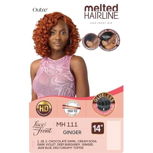 Outre Lace Front Wig - Melted Hairline - MH 111 (DARK BROWN 2)