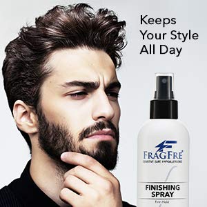 Hair Finishing Spray - Firm Hold, Fragrance-Free, Hypoallergenic | 8 oz, Vegan, Paraben-Free, Sensitive Skin