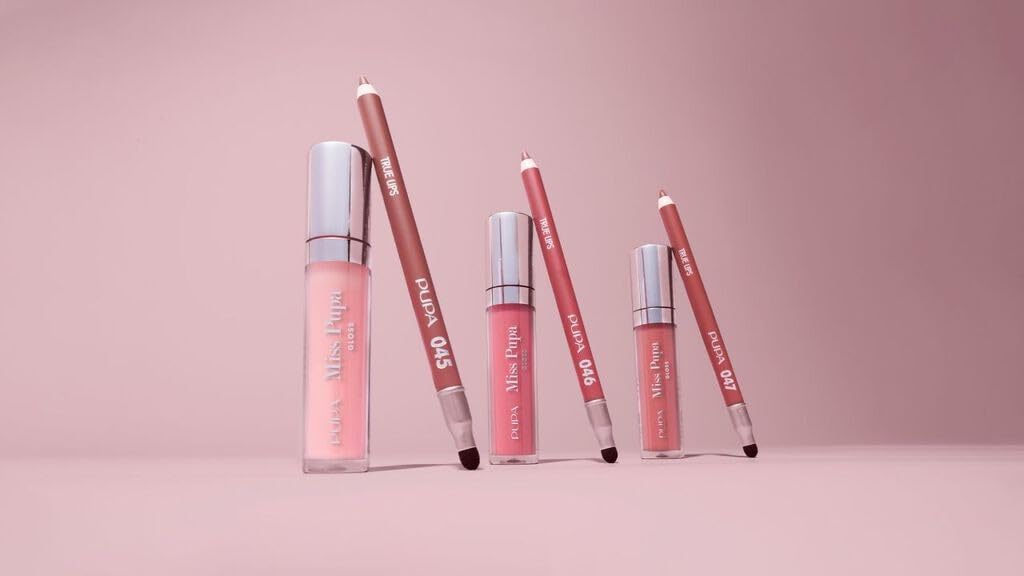 PUPA Milano Miss PUPA Milano Lip Gloss - Shiny, Smooth, Plump - Soft, Innovative Gel Texture - Glides Smoothly On Lips - For A Moisturizing And Volume Enhancing Effect - 103 Forever Nude - 0.17 OZ