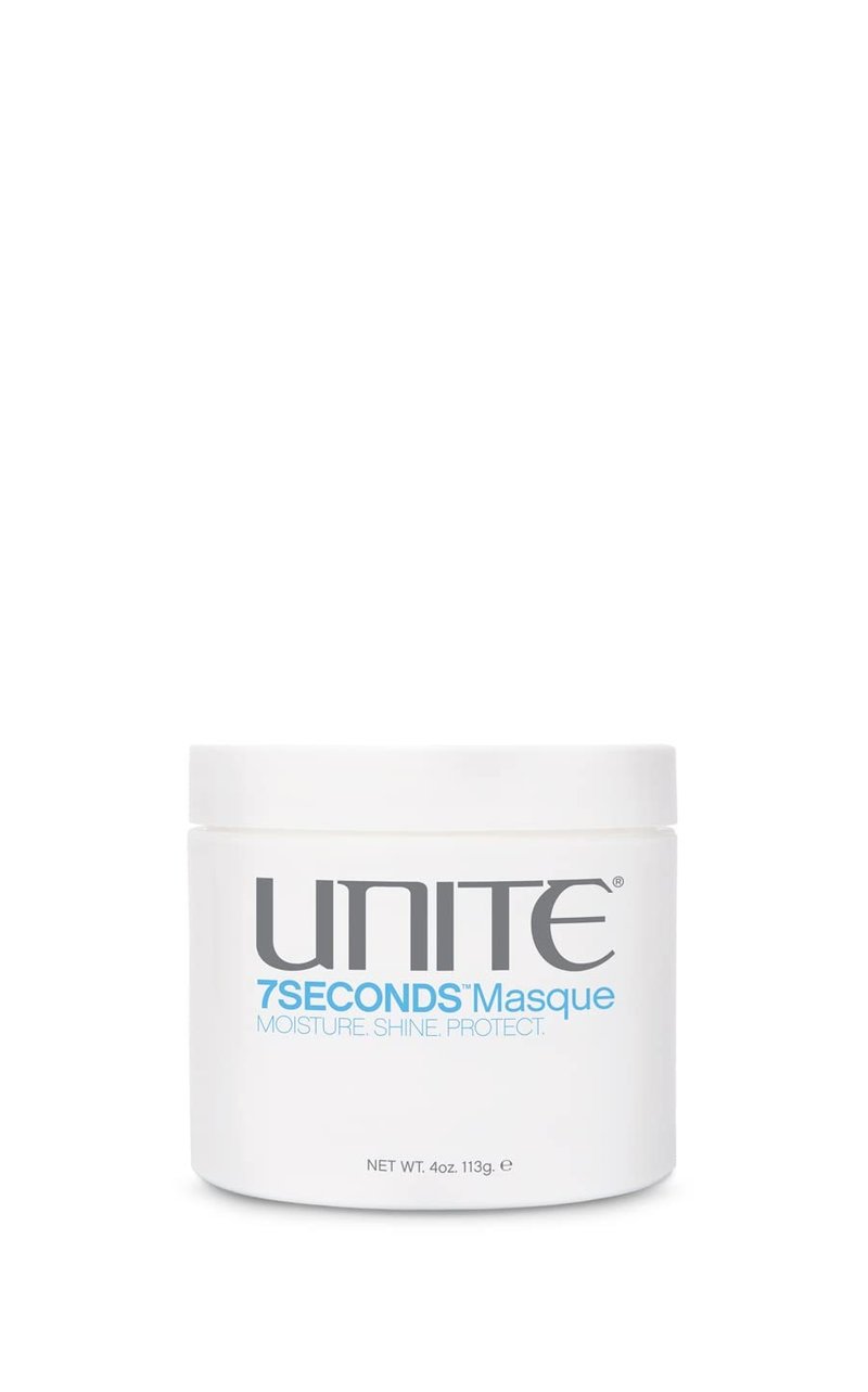 UNITE Hair – 7SECONDS Masque – Deep Conditioning Treatment to Restore Elasticity, Strength & Long-Lasting Shine – Intensive Hydration for All Hair Types – 4 Fl Oz