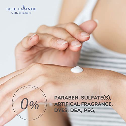 Bleu Lavande - Soothing Hand Care Aromatherapy Set ? Lavender Hand Soap & Lavender Hand Creams ? Infused with Premium and 100% Pure Lavender Essential Oil - Natural & Vegan Lavender Products