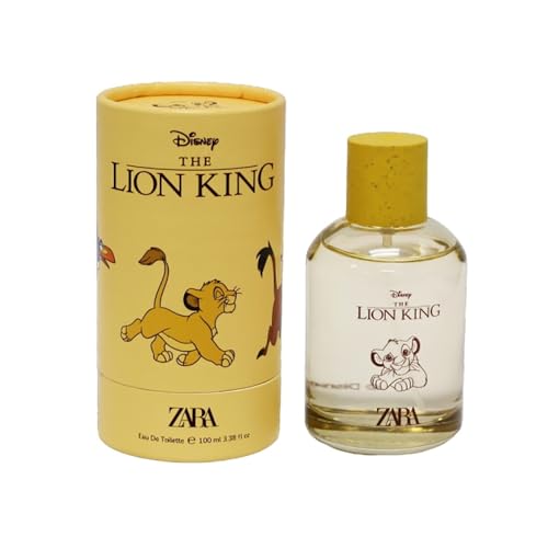Zara The Lion King Kids' Perfume Eau de Toilette Spray 100ml (3.4 fl oz) Playful & Wild Fragrance