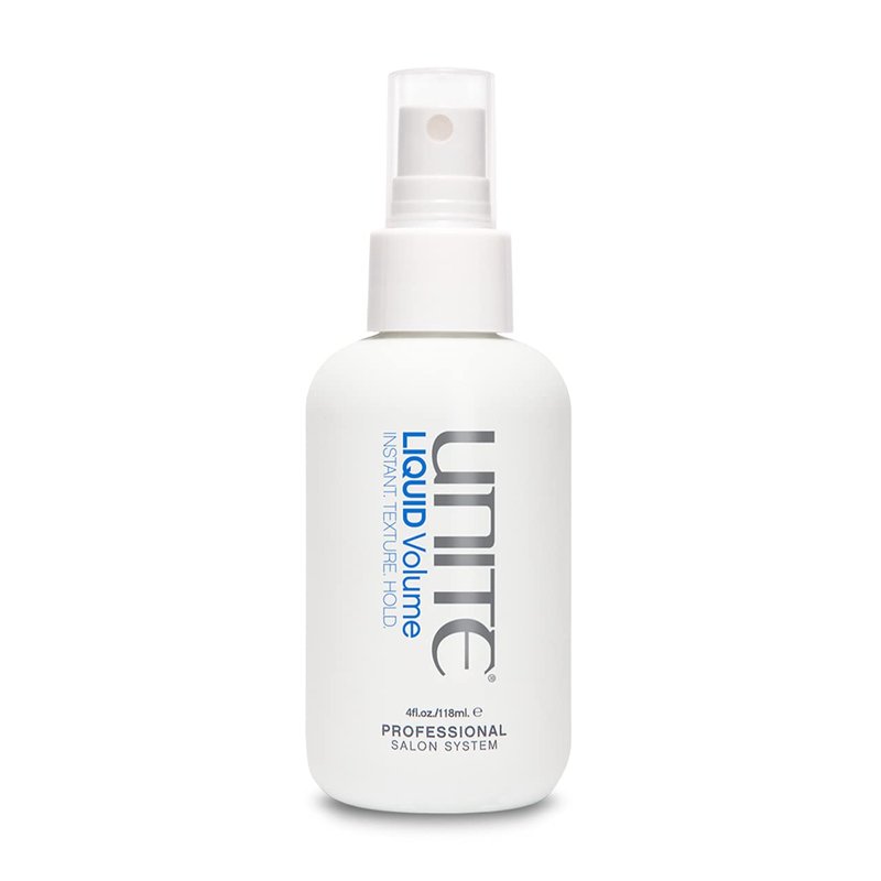 UNITE Hair – LIQUID Volume – Wet-to-Dry Texturizing Spray for Weightless Volume, Body & Matte Finish – Reactivates for All-Day Texture – 4 Fl Oz