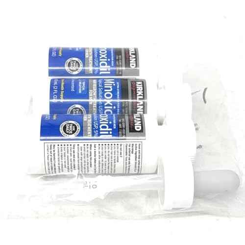 Minoxidil-5% Extra Strength Hair Regrowth for Men, 3 Count, 2 Ounce Bottles