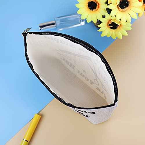 Hairdresser Gifts Hair Stylist Makeup Bag Hair Stylist Gifts Cosmetic Bags Funny Hair Dresser Gift Cosmetic Pouch Zipper Makeup Case Christmas Inspirational Graduation Gift for Hairdresser