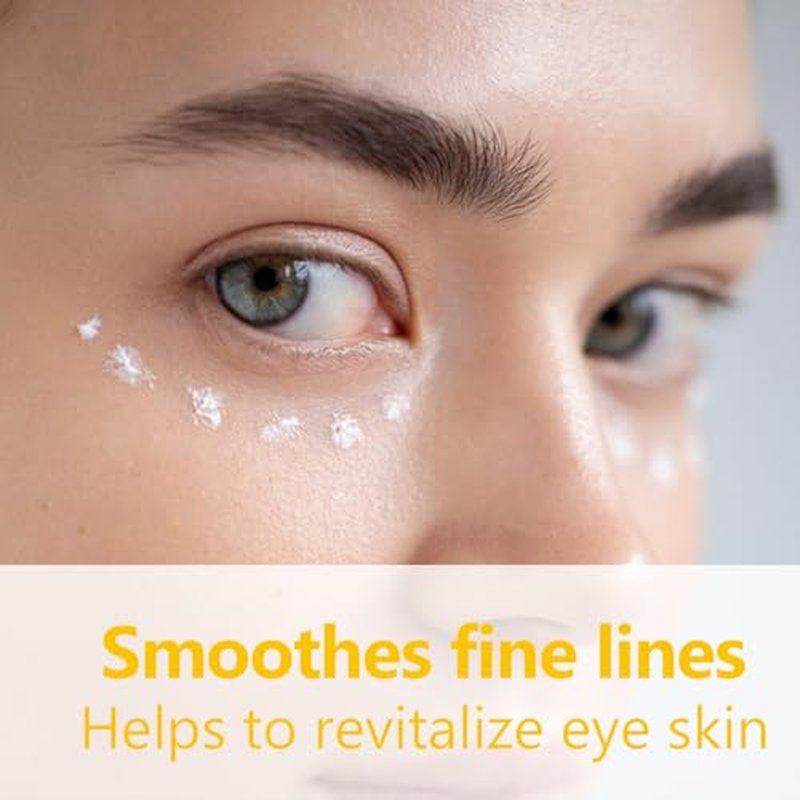 Wake up Eye Gel,Brightening Caffeine Eye Cream for Dark Circles to Hydrate, Minimize Puffiness,0.5 Fl Oz