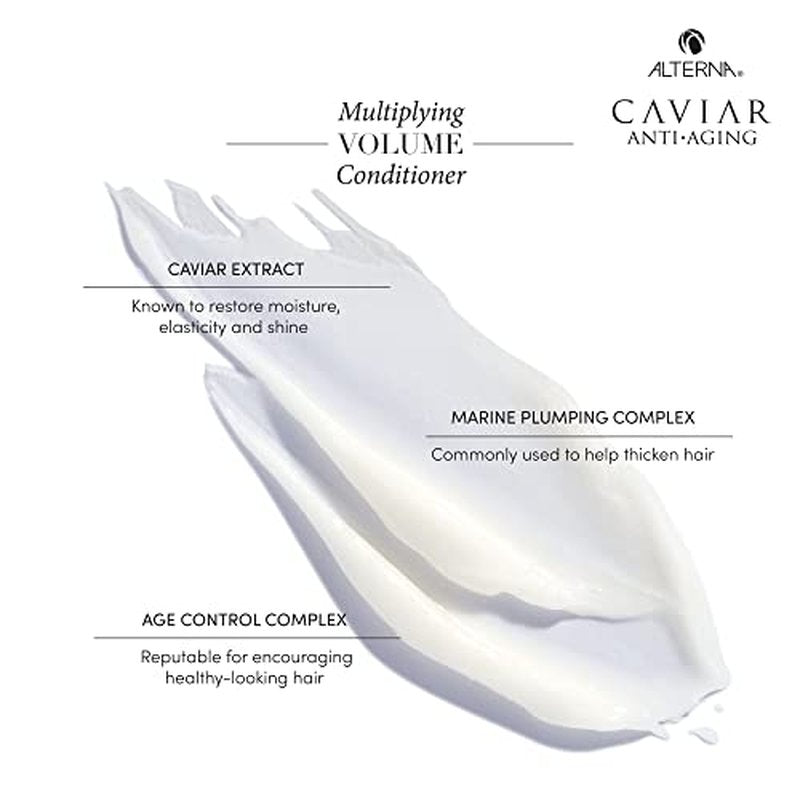 Alterna CAVIAR Anti-Aging Multiplying Volume Conditioner | For Fine, Limp or Thin Hair | Create Instant Volume and Thickness | Sulfate Free