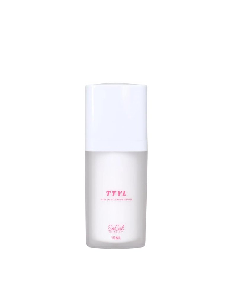 TTYL Cream Lash Remover - Professional-Strength, Fume-Free Eyelash Extension Remover | 15ml, Strawberry Scented, Gentle Formula