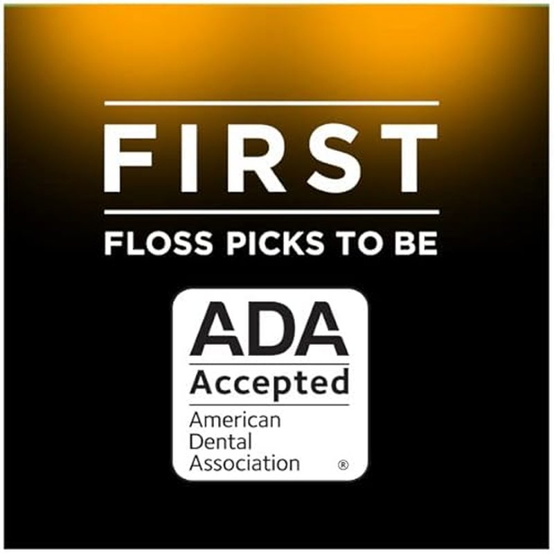 DenTek Complete Clean Easy Reach Floss Picks, No Break & No Shred Floss, 75 Count (Pack of 12)