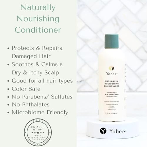 Psoriasis & Dandruff relief | Yobee Probiotic Shampoo & Conditioner | Doctor formulated
