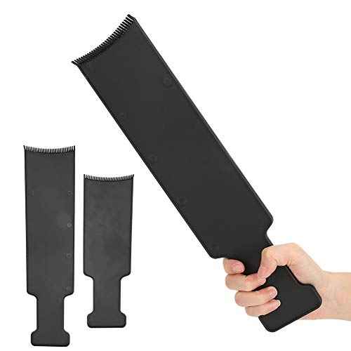 Highlighting Board for Hair,Balayage Board, Professional Hair Color Barber Shop Dye DIY with Teeth Hairdressing DIY Comb