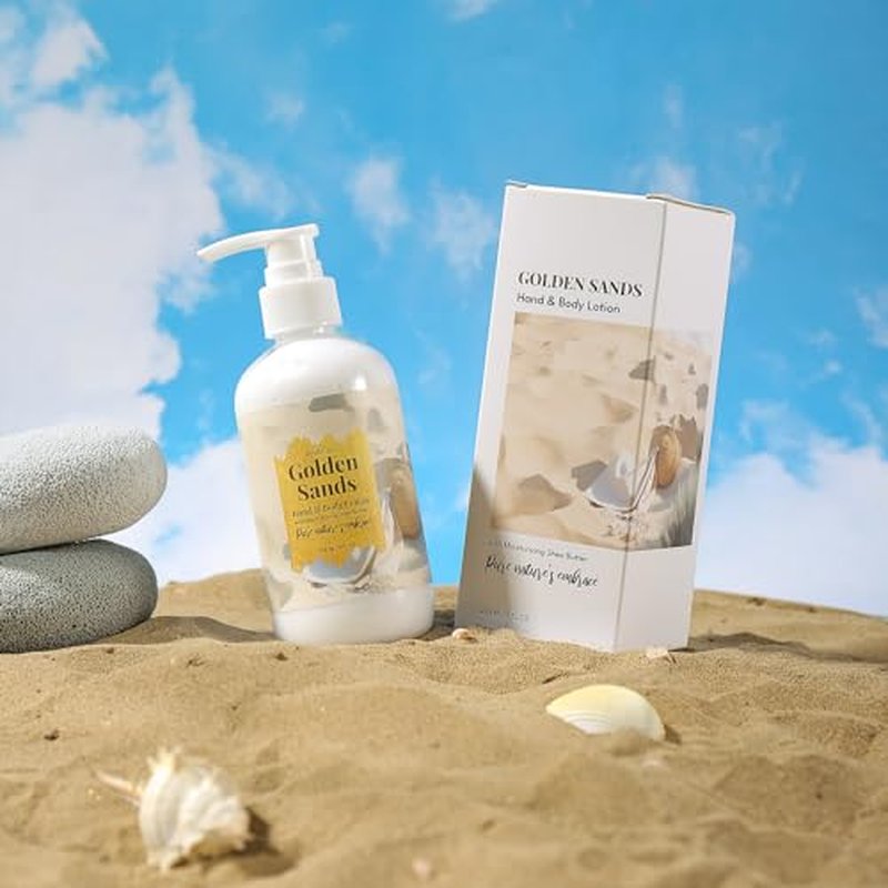 ROMIIE ZOI Cape Cod Golden Sands Hand & Body Lotion - Island Breeze Essence, 236ml (8 fl oz)
