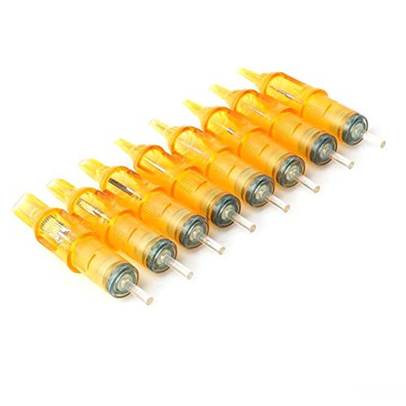 Pirate Face Tattoo | Mixed Assorted Disposable Tattoo Needle Cartridges - 100 Pcs RL, RS, M1
