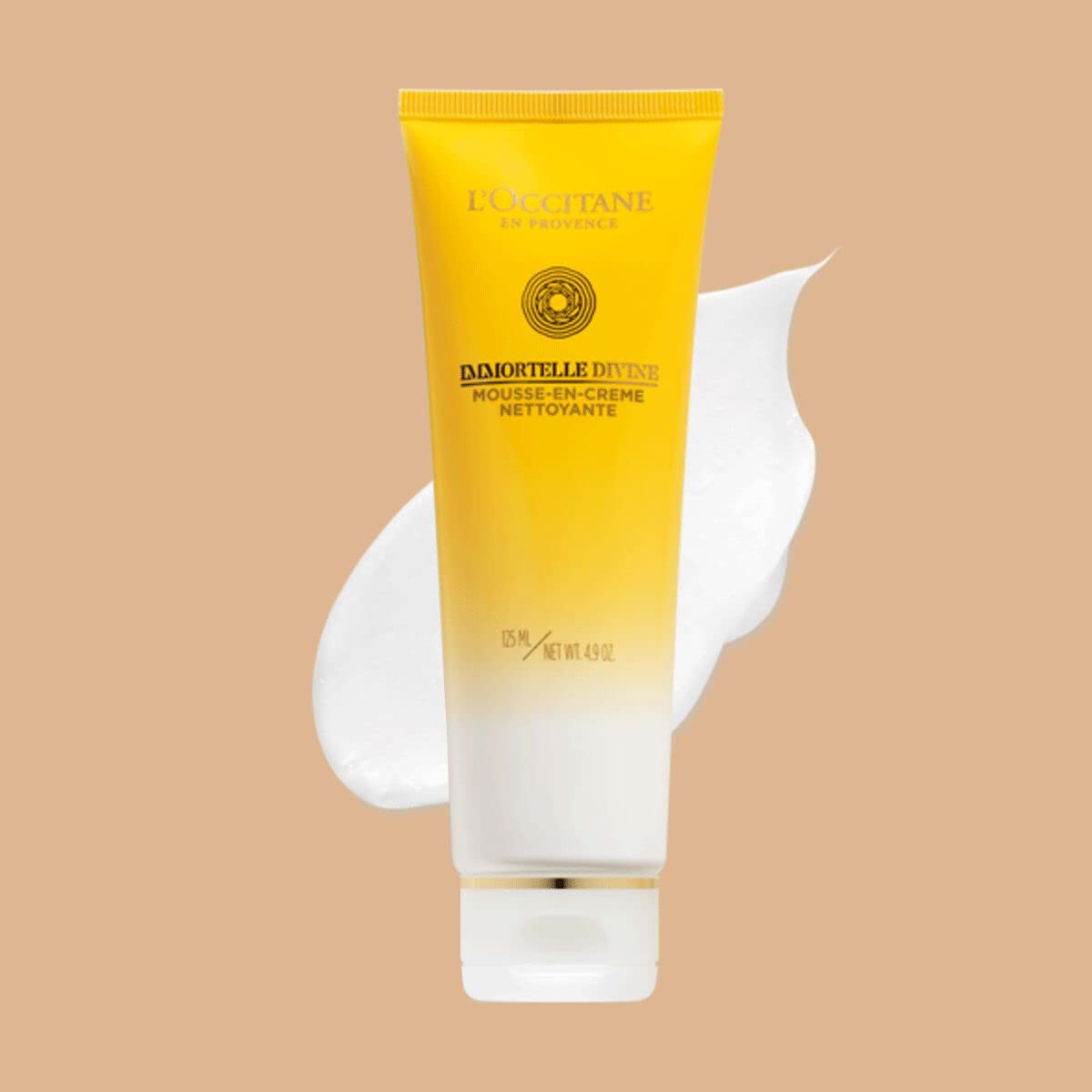 L'Occitane Immortelle Divine Foaming Cleansing Cream 4.40 fl oz