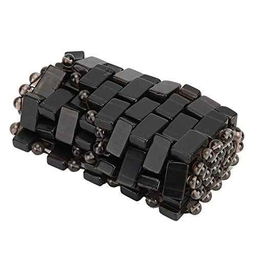 Jade Eye Mask, Jade Stones Anti-Aging Cooling Jade Eye Mask Sleeping Masks Eye Treatment Massager Eye Covers For Jade Mask For Sleeping Masks Relief Eye Fatigue(Obsidian)