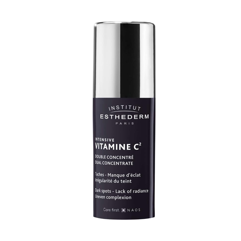 Institut Esthederm Intensive Vitamin C² Serum, Aging Facial care for Dark Spots and Radiance, 10ml