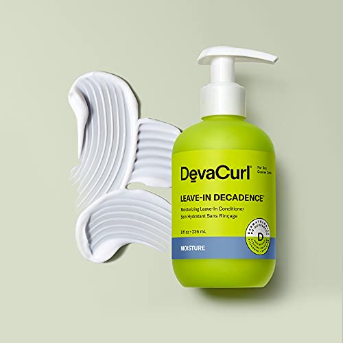 DevaCurl Leave-In Decadence Moisturizing Leave-In Conditioner, Green Oasis, 7.6 fl. oz
