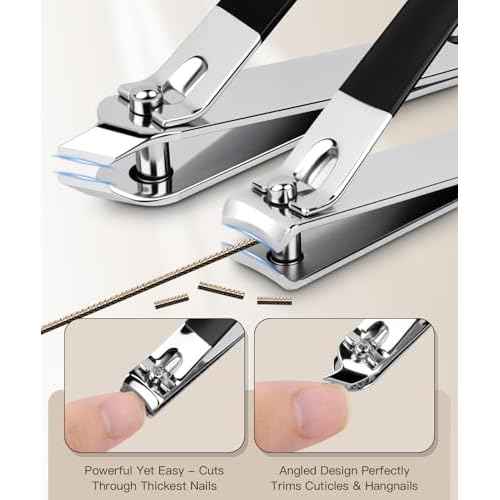 12Pcs Ingrown Toenail Removal Kit-Toenail Clippers for Ingrown & Thick & Hard Nails-Ingrown Toenail Tool with Toe Nail Clippers/Nail Cutter/Pedicure Knife/Callus Remover Tools for Seniors Men Women