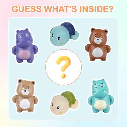 SHUCHING 14 Pcs Animal Bath Bombs with Surprise Inside, Natural and Organic Bubble Bath Fizzy Balls, Birthday Christmas Halloween Gifts Set