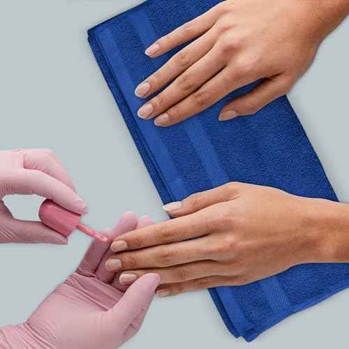 Avalon Towels Luxury Washcloths Value Pack of 12 ? Premium Cotton, Soft & Absorbent Wash Cloths for Body and Face, Hotel and Spa Quality Wash Clothes, Quick Dry and Machine Washable (Royal Blue)