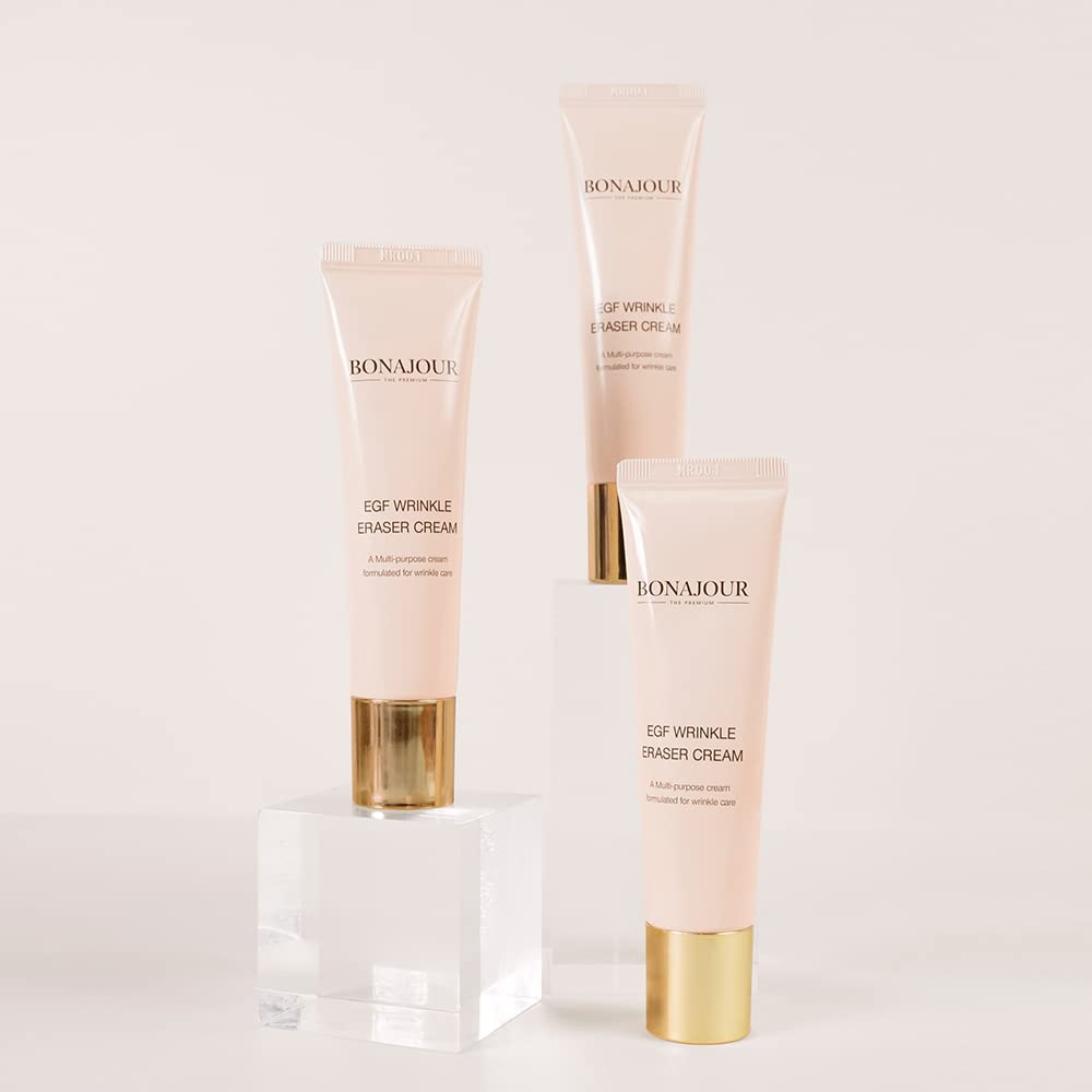BONAJOUR] EGF Wrinkle Eraser Cream - 10% Volufiline, High Nutrition, Anti-aging&Wrinkle care multi-cream for dry skin 1.01Fl. Oz