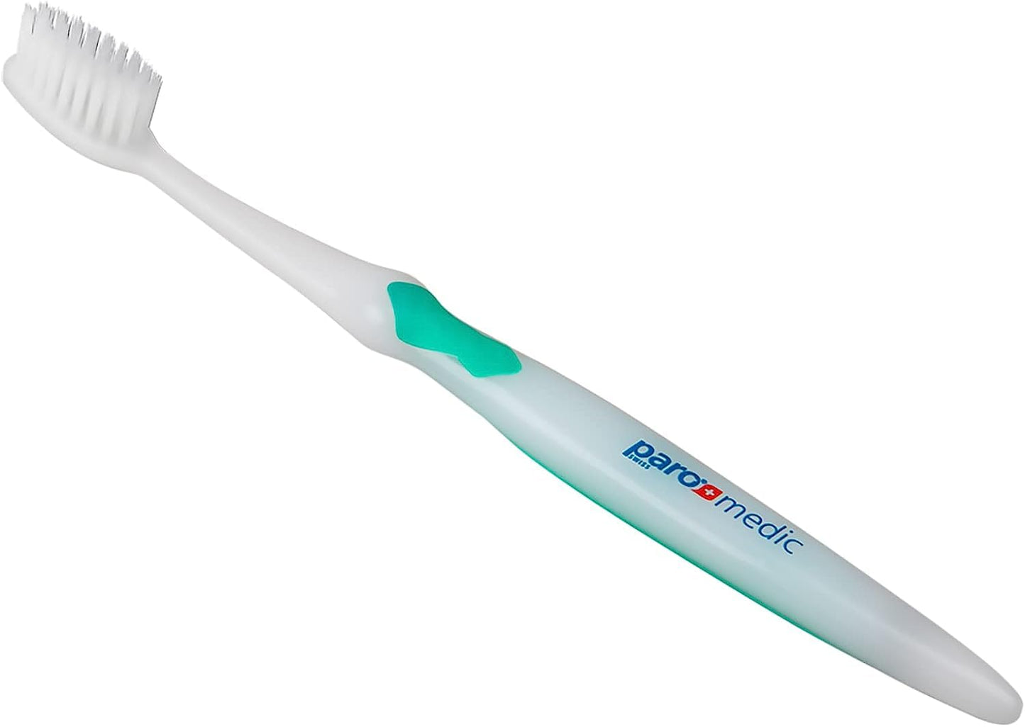 Paro Medic Soft Toothbrush, Conical and Soft Filament with Silky-Fine, Ultra Flexible End, Soft Konex The Gently Way to Clean The Gum (3 Pack Multi-Color)