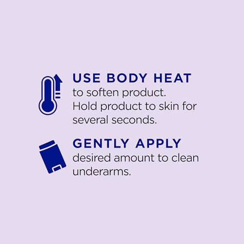 Dr Teal's Aluminum Free Deodorant, Lavender Vanilla with Essential Oils, 2.65 oz (Pack of 3)