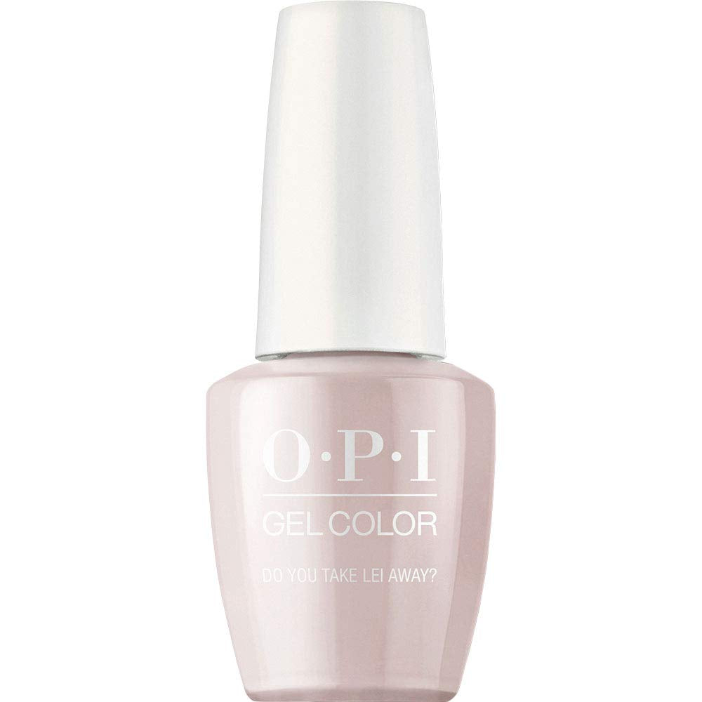 OPI GelColor, Do You Take Lei Away?, Nude Gel Nail Polish, Hawaii Collection, 0.5 fl oz