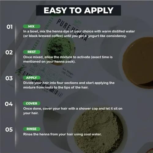 400 Grams - 100% Pure Henna Powder For Hair Dye - Red Henna Hair Color, Best Red Henna For Hair - The Henna Guys