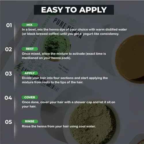 200 Grams - 100% Pure Henna Powder For Hair Dye - Red Henna Hair Color, Best Red Henna For Hair - The Henna Guys