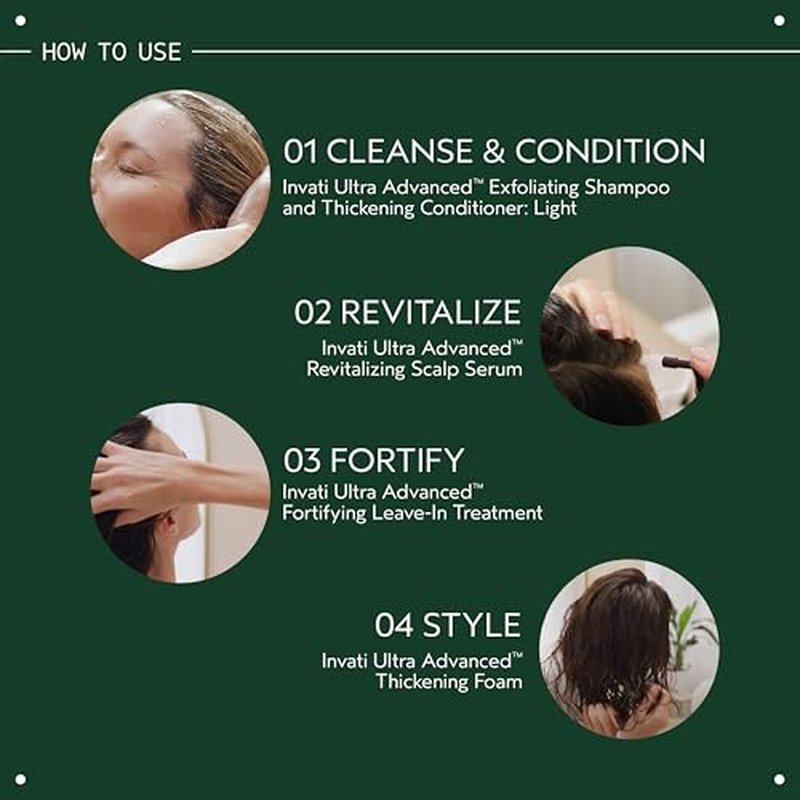 Aveda Invati Ultra Advanced Exfoliating Shampoo Light | Step 1 of 4 | Reduces Hair Loss by 77% | for Fine to Medium Thinning Hair Types | Normal to Oily Scalp | 95% Naturally Derived*