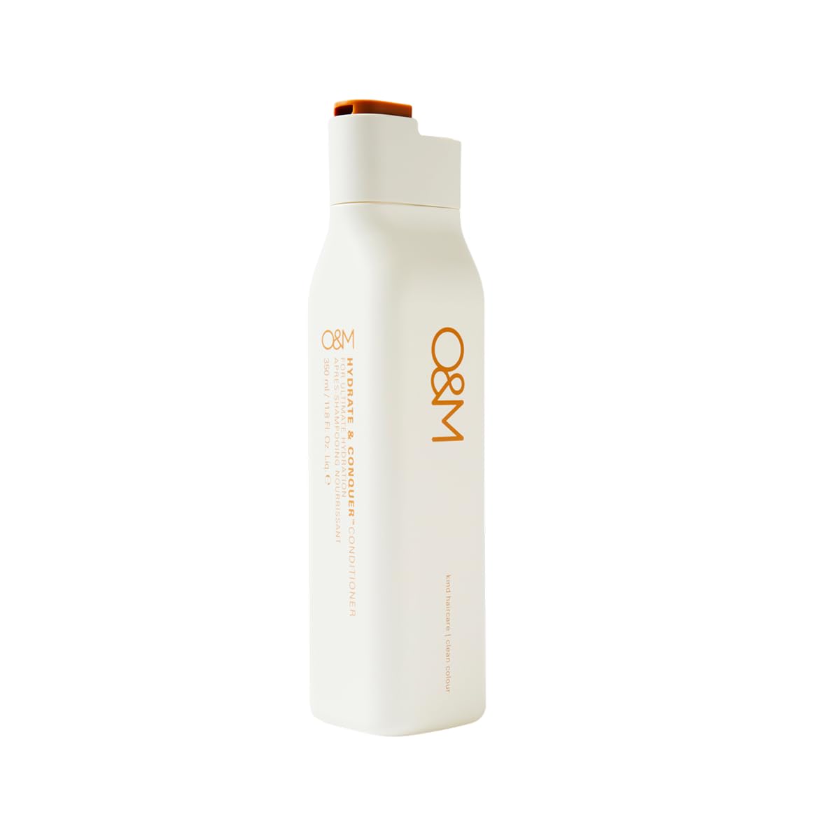 O&M Hydrate & Conquer Conditioner, Deep Moisturizing Dry, Damaged Hair Conditioner, Organic Coconut Oil, Vitamin C, Amino Acids, Color Safe, Vegan, Sulfate Free, Cruelty Free, Made in Australia, 350ml