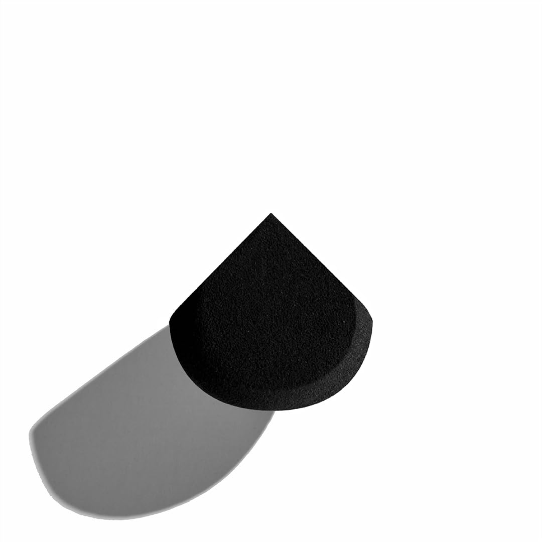 Sigma Beauty 3DHD Makeup Blender | Professional Makeup Sponge with Angled Edges | Prime, Conceal, Sculpt & Highlight | Vegan, Cruelty Free, Black