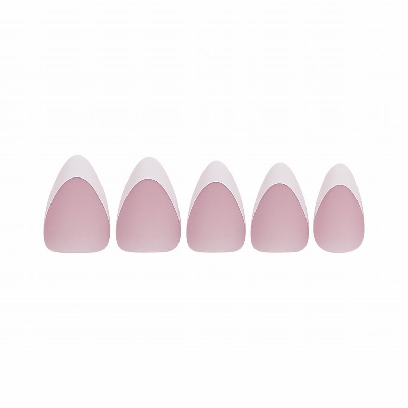 Allkem Soft Gel Nail Tips - Extra Short French Stiletto Nail Extensions Kit - 12 Sizes Long Full Cover Nails - Neutrals - Chic (360 Pieces)