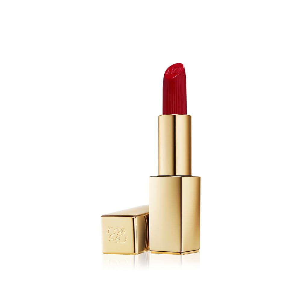 Estée Lauder Pure Color Long-Lasting Matte Lipstick for Women with Matte Finish | Plumping & Nourishing, 0.12 Ounce, 612 Lead You On