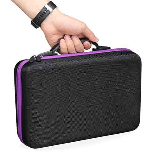 Essential Oil Storage Organizer,60 Bottle Essential Oils Case, Essential Oils Holders Organizer Essential Oil Bag Holds 5-15ml Oils Bottle,Compatible with do Terra,Young Living,Vallejo,Army Painter