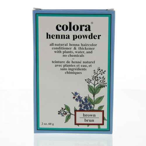 Colora Henna Powder Hair Color Brown, 2 oz