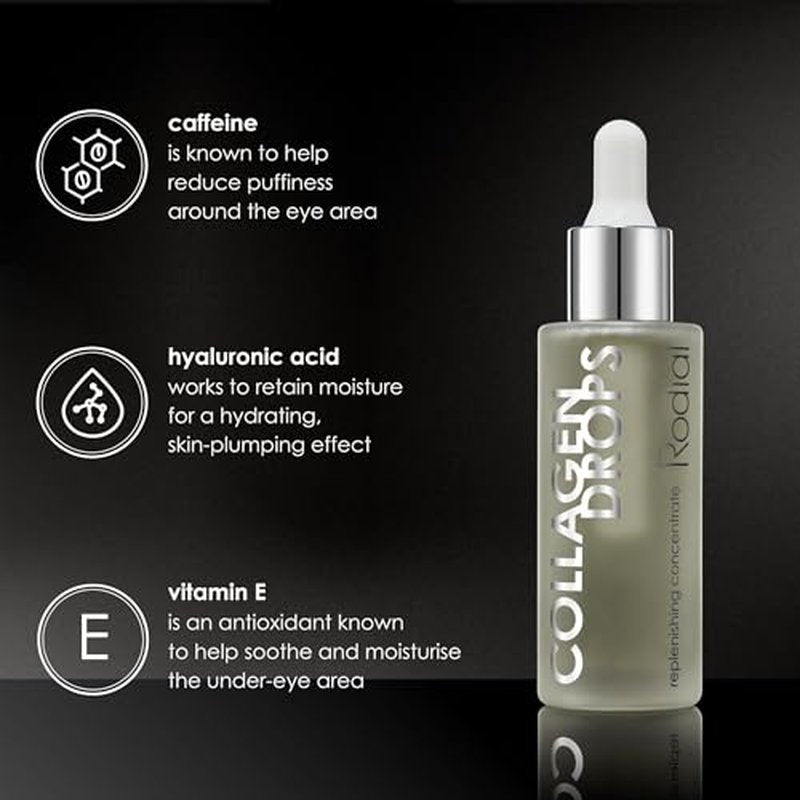 Rodial Collagen 30% Booster Drops Serum 1.0 fl oz, Collagen Serum to Rejuvenate and Improve Skin Elasticity, Hyaluronic Acid for Smoothing and Plumping, Hydration Boost Collagen Skin Serum