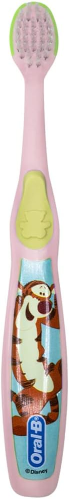 Oral-B Baby Manual Toothbrush - Extra Soft Pooh Characters for 0-3 Years | Pack of 4