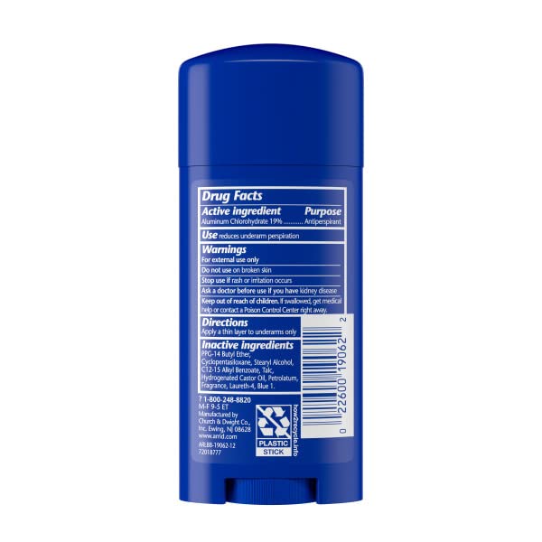 Arrid XX Extra Extra Dry Antiperspirant Deodorant - Regular 2.6 oz | Pack of 12