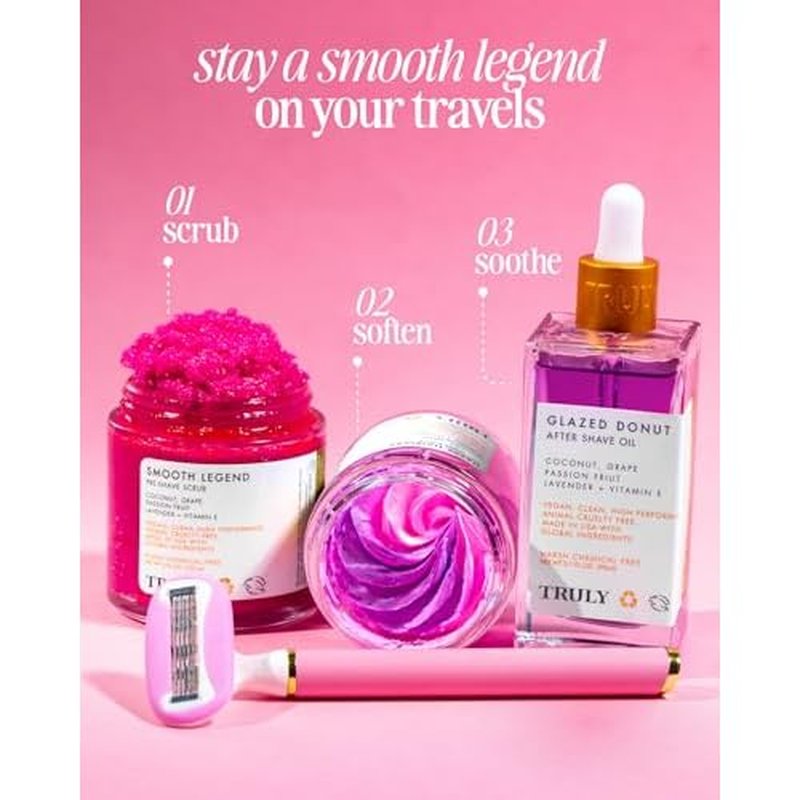 Truly Luxury Shave Set | The ultimate shaving collection | For Smooth, Ingrown Free Skin
