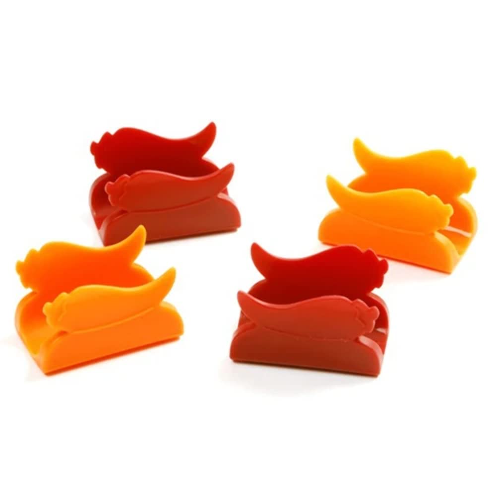Norpro Taco Holders, Multicolored, Set of 4