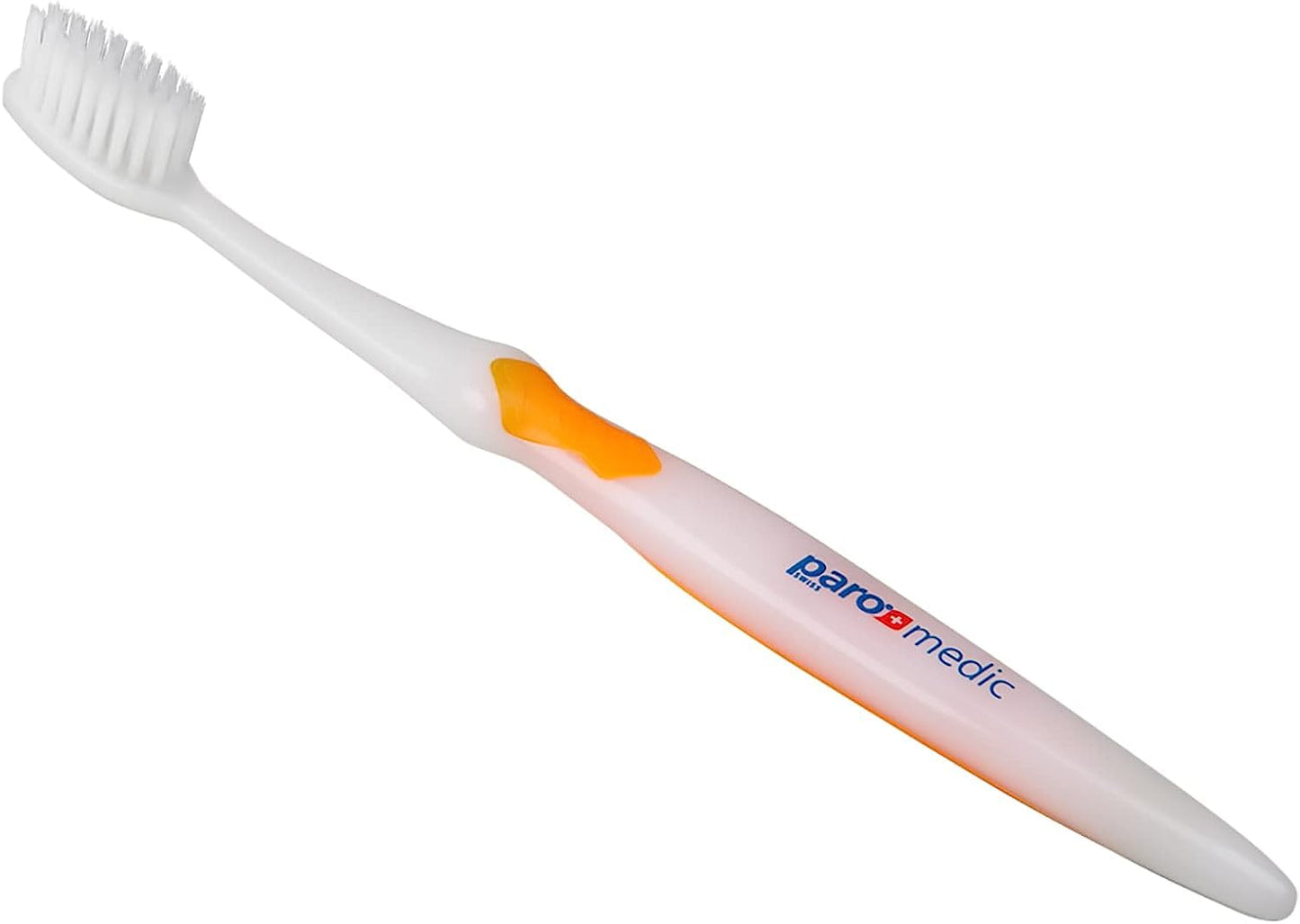 Paro Medic Soft Toothbrush, Conical and Soft Filament with Silky-Fine, Ultra Flexible End, Soft Konex The Gently Way to Clean The Gum (3 Pack Multi-Color)