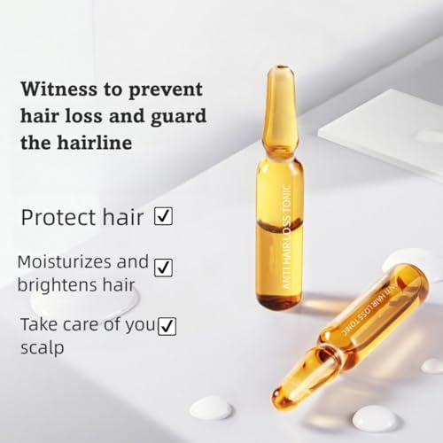 Stem cells hair treatment, stem Cell Complete Hair Growth Cycle Solution 2.0, Stem Cell & Multi-peptides Serum Ampoules for man & women, Hair Care Ampoule Set-28pcs (1 box)