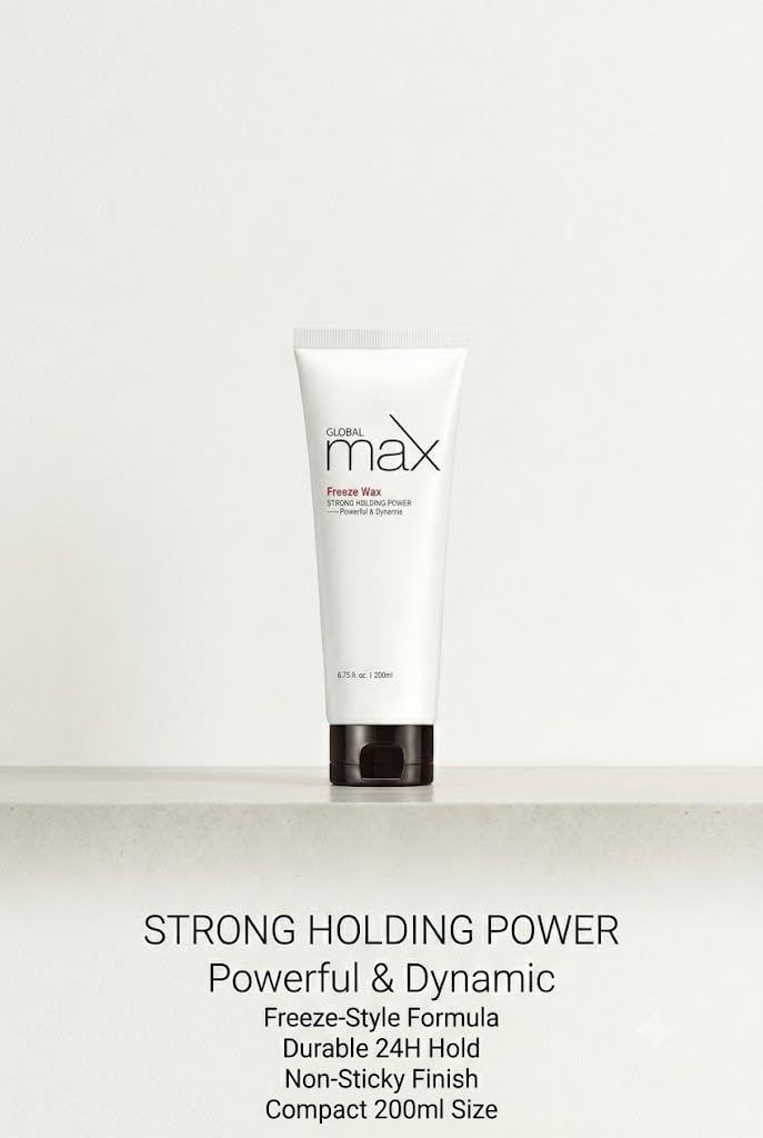 Elabore Global MAX - Freeze Wax Cire Coiffante (6.76 fl.oz / 200ml)
